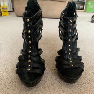 Black Size 8 Heels